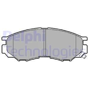 Гальмівні(тормозні) колодки Delphi LP1010