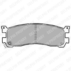 Гальмівні(тормозні) колодки Delphi LP1189