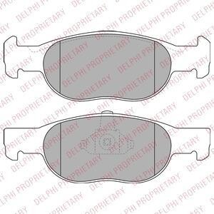 Гальмівні(тормозні) колодки Delphi LP1474