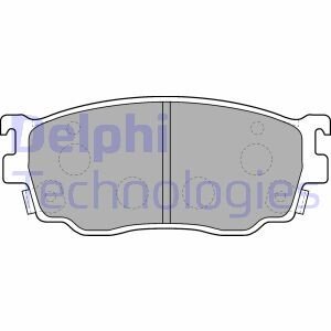 Комплект тормозных колодок, дисковый механизм Delphi LP1527