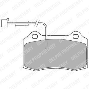 Гальмівні(тормозні) колодки Delphi LP1543