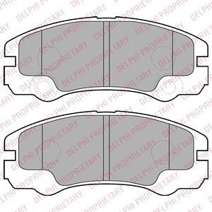Гальмівні(тормозні) колодки Delphi LP1552