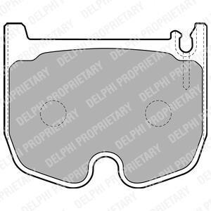 A_Гальмівні колодки дискові MERCEDES 211/220/221 "AMG "F "02-06 Delphi LP1841