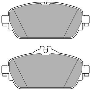 Комплект тормозных колодок, дисковый механизм Delphi LP2764
