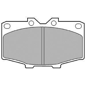 Комплект тормозных колодок, дисковый механизм Delphi LP448
