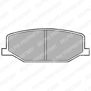 Комплект тормозных колодок, дисковый механизм Delphi LP527