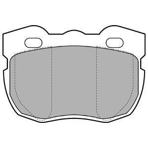 Гальмівні(тормозні) колодки Delphi LP599