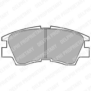 Комплект тормозных колодок, дисковый механизм Delphi LP633