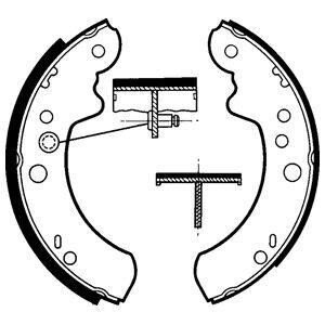 Гальмівні колодки (набір) Delphi LS1313