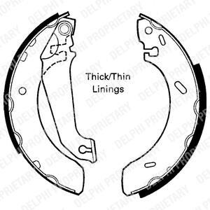 Комплект тормозных колодок Delphi LS1617