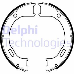 Комплект тормозных колодок, стояночная тормозная система Delphi LS2076