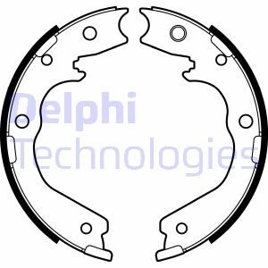 Гальмівна колодка Delphi LS2137