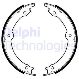 Барабанные колодки Delphi LS2152