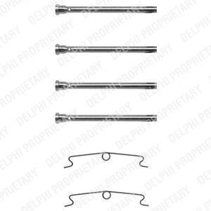 Ремкомплект гальмівних колодок Delphi LX0085