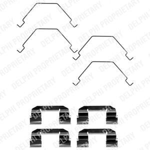 Комплектующие, колодки дискового тормоза Delphi LX0375