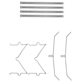 Монтажний набір гальмівної колодки Delphi LX0627