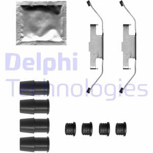 Монтажный комплект тормозных колодок Delphi LX0683