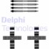 Монтажный комплект тормозных колодок Delphi LX0703 (фото 1)