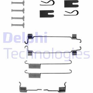 Комплектующие, тормозная колодка Delphi LY1256