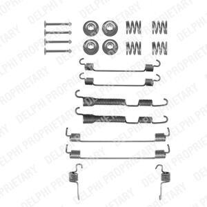 Ремкомплект барабанних(гальмівних) колодок Delphi LY1270