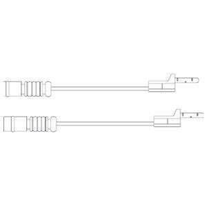 Контрольный контакт, контроль слоя тормозных колодок Delphi LZ0115