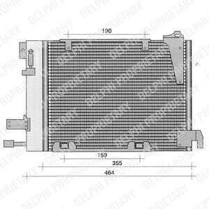 Радіатор кондиціонера Delphi TSP0225221 (фото 1)