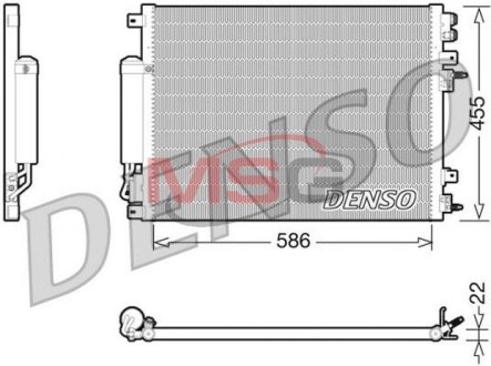 Радіатор кондиціонера DENSO DCN06001 (фото 1)