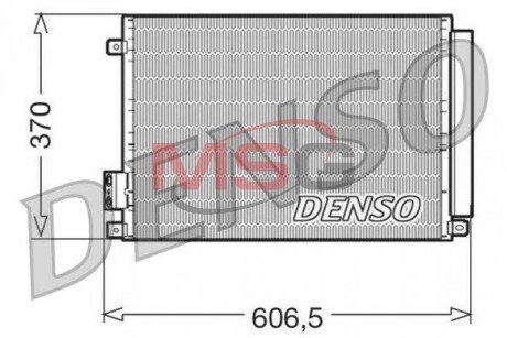 Конденсатор, кондиционер DENSO DCN09045