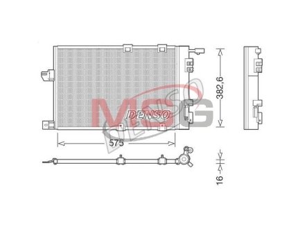 Конденсатор DENSO DCN20038 (фото 1)