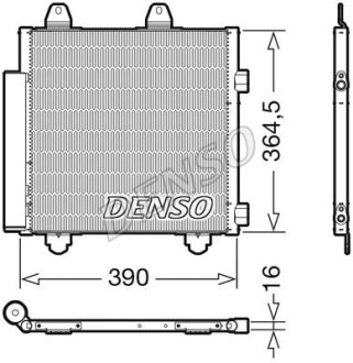 Skraplacz C1 / 108 / AYGO 14-... DENSO DCN21033