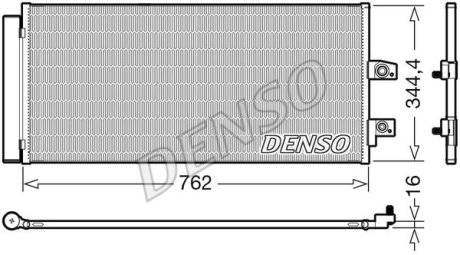 Skraplacz VOLVO XC40 17-... DENSO DCN33016