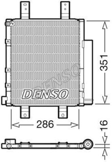 CH£ODNICA KLIMATYZACJI DAIHATSU HONDA DENSO DCN35005