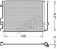 Конденсатор, кондиціонер DENSO DCN41006 (фото 1)