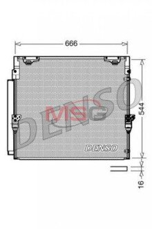 Конденсатор, кондиционер DENSO DCN50036