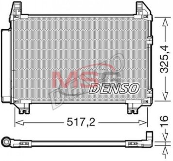 SKRAPLACZ TOYOTA YARIS 05- DENSO DCN50101