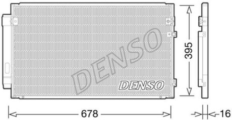 Конденсатор, кондиционер DENSO DCN51012