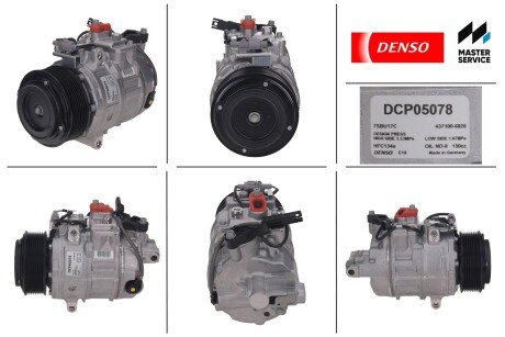 Компрессор кондиционера (новый) DENSO DCP05078