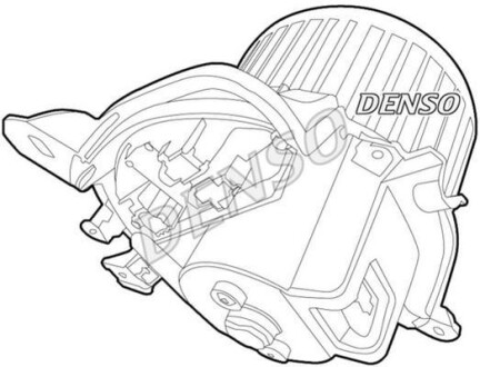 Вентилятор салону DENSO DEA01012