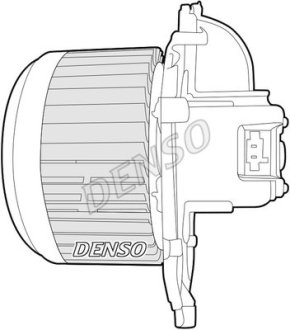 Вентилятор салону DENSO DEA07018