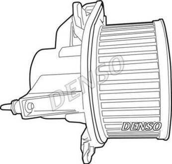 Вентилятор, конденсатор кондиционера DENSO DEA09032 (фото 1)