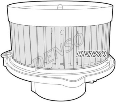 Вентилятор салона DENSO DEA17014