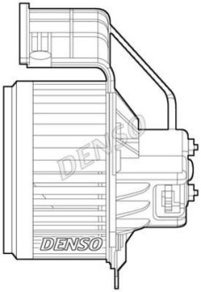 Вентилятор салона R KANGOO 08- DENSO DEA23020 (фото 1)