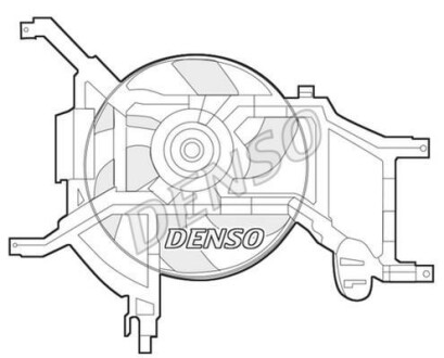 Вентилятор радіатора DENSO DER37002