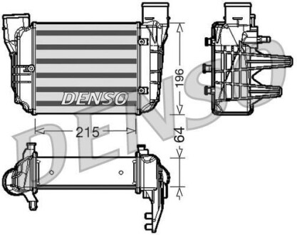 Інтеркулер DENSO DIT02002