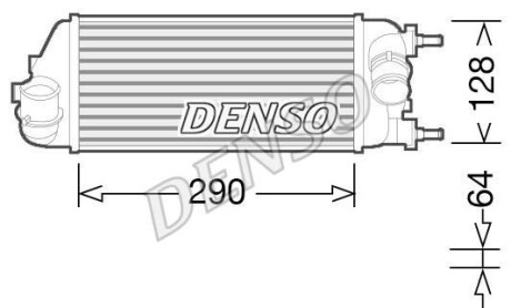 Інтеркулер DENSO DIT09115