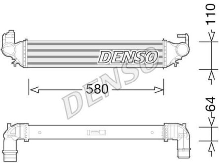 Теплообмінник DENSO DIT09117