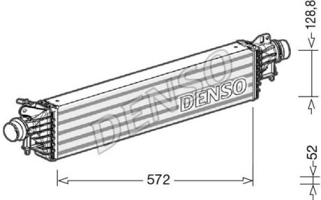 Інтеркулер DENSO DIT20004