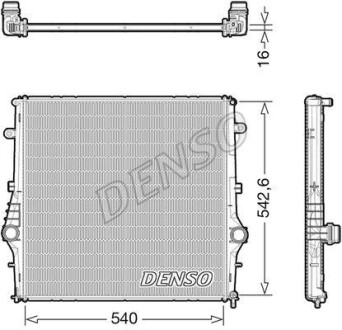 Радіатор DENSO DRM01008