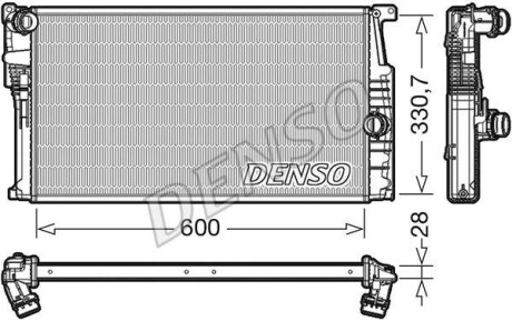 CH£ODNICA SILNIKA BMW DENSO DRM05015 (фото 1)