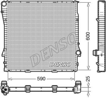 Радиатор, охлаждение двигателя DENSO DRM05113